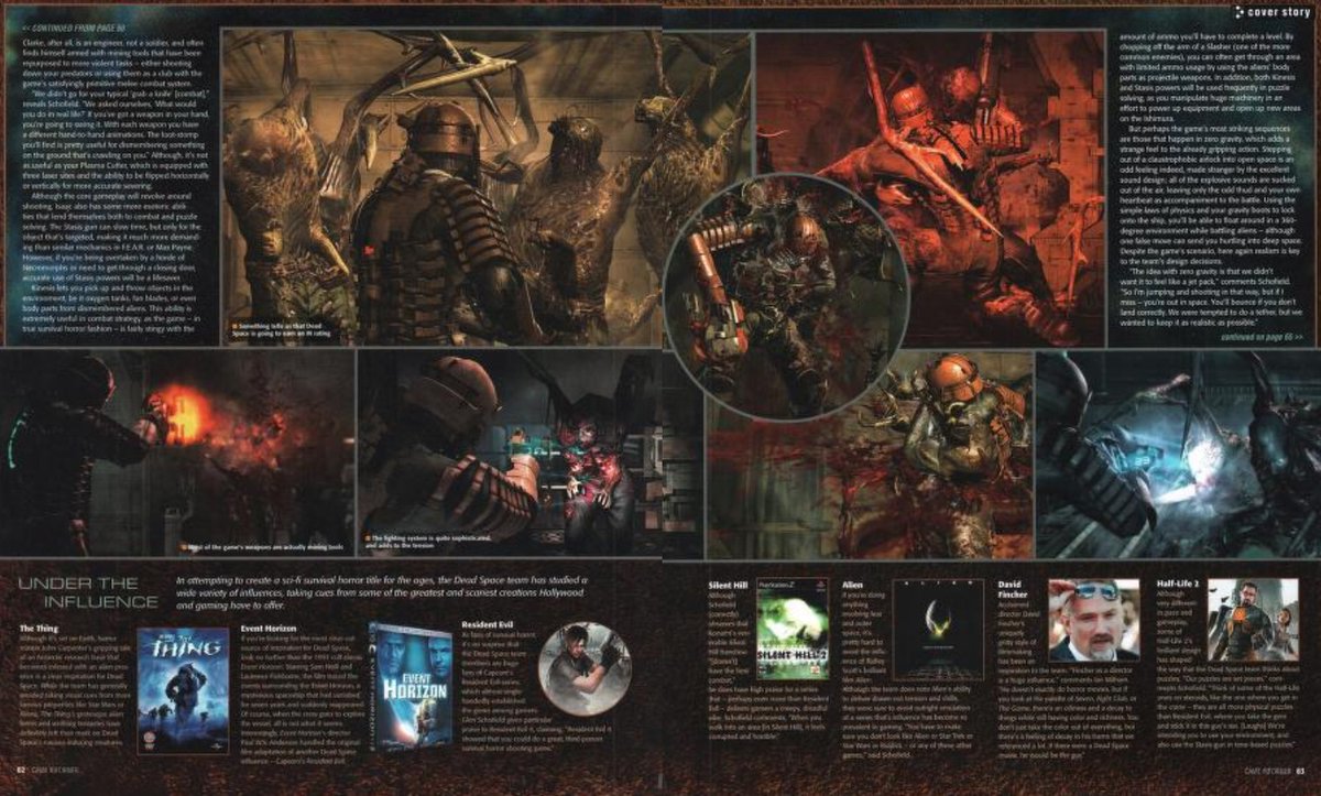Tomorrow marks the 17th anniversary of my favorite action-horror game of all time: Dead Space. Playing this game back in 2008 was such a experience. Prior to it's release, the game informer magazine that came into the mail made me absolutely excited. It did not disappoint.