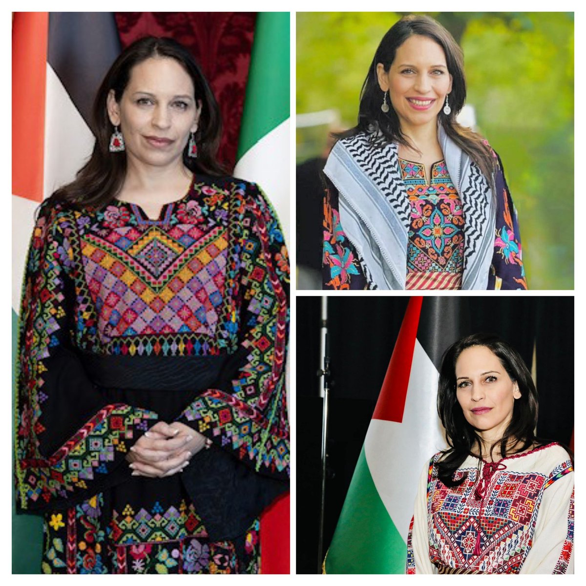 Angel Van Lang (divergent)✊🇵🇸🇨🇺NATexit noWAR (@angel_nowar) on Twitter photo L'AMBASCIATRICE PER LA PALESTINA IN ITALIA       MONA ABUAMARA 
Oggi era alla Marcia della Pace Perugia Assisi accanto a Francesca Albanese e Anna Foglietta sul palco l'ambasciatrice, molto commossa ha chiesto di non credere alla tregua e di continuare a sostenere  i palestinesi L'AMBASCIATRICE PER LA PALESTINA IN ITALIA       MONA ABUAMARA 
Oggi era alla Marcia della Pace Perugia Assisi accanto a Francesca Albanese e Anna Foglietta sul palco l'ambasciatrice, molto commossa ha chiesto di non credere alla tregua e di continuare a sostenere  i palestinesi