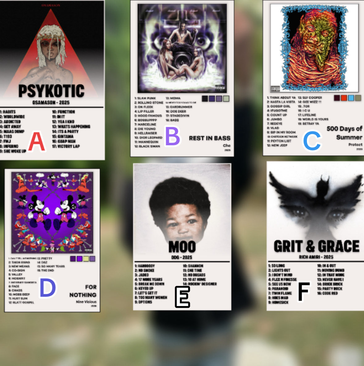 Delete One Album Top Comment Decides.