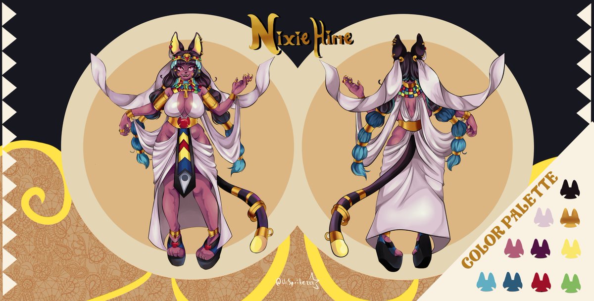 Nixie 𓂀 Bastet Vtuber tweet media