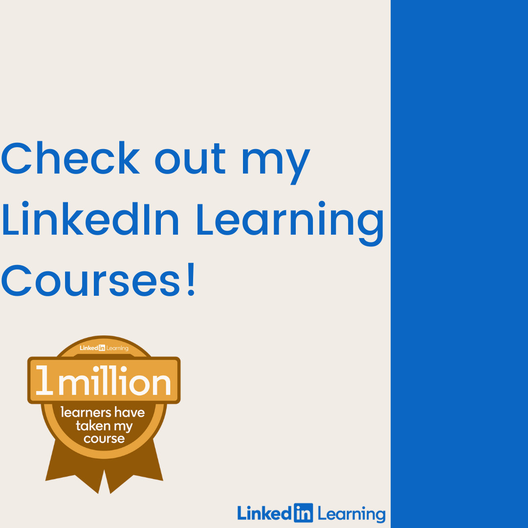 ListProducer's tweet image. Over one million people have boosted their productivity, learned new skills to succeed in hybrid and remote jobs, and discovered tools for setting boundaries — all with my LinkedIn Learning courses!
bit.ly/3uTJSbn

#linkedinlearning #productivity #hybridwork