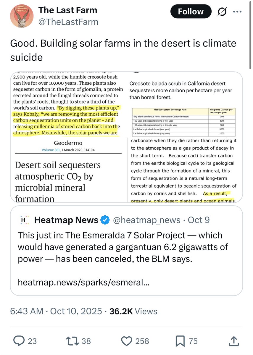 mikusingularity's tweet image. Degrowthers 🤝 Climate deniers
Hating on renewable energy