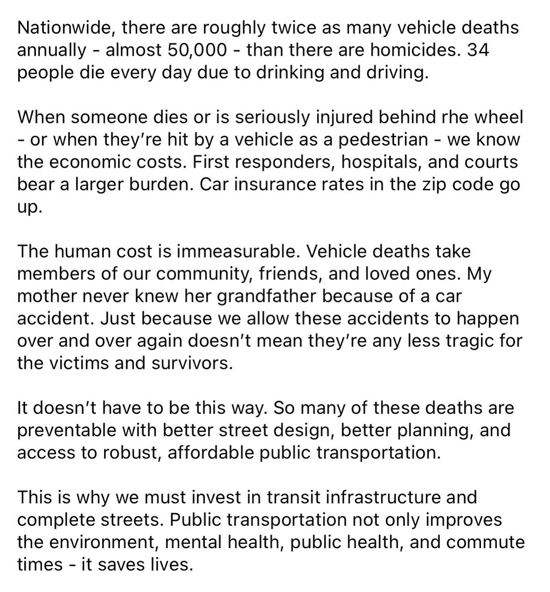 choosesam's tweet photo. My longer thoughts on why I’m voting YES on transit FOR our future. #cltcc #meckbocc https://t.co/LYrNc3LkX3