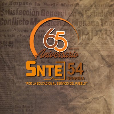 #65Aniversario 🧡 ¡Hoy celebramos 65 años de historia, unidad, mutualidad, solidaridad y compromiso sindical! 🎉

Un día como hoy nació y fue reconocida nuestra Organización Sindical, la Sección 54 del SNTE. 

#PorlaEduciónalServiciodelPueblo ✅