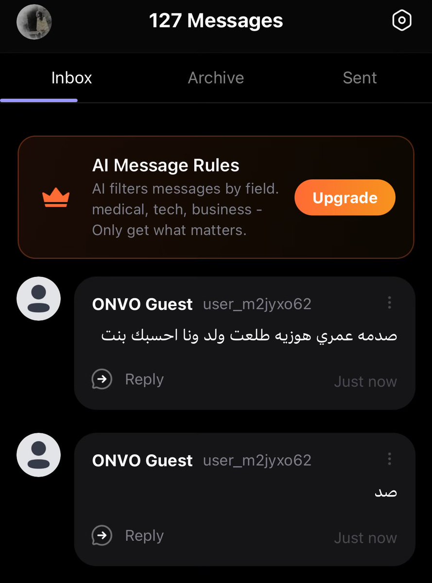 صدمه عمري هوزيه طلعت ولد ونا احسبك بنت
.
.
← من قوة الصدمة أرسل أول حرفين.
onvo.me/OldHosea/msg/9…