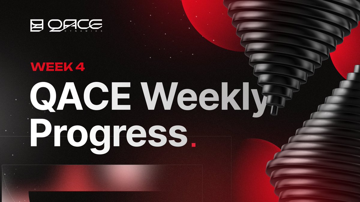 Qace_Dynamics's tweet image. QACE Dynamics | Weekly Progress Update

This week focused on stream synchronization, neural intent compilation, and beta rollout infrastructure, marking a major step toward deployable autonomy.

The following have been achieved this week:
• Integrated Parallel Stream Handling…