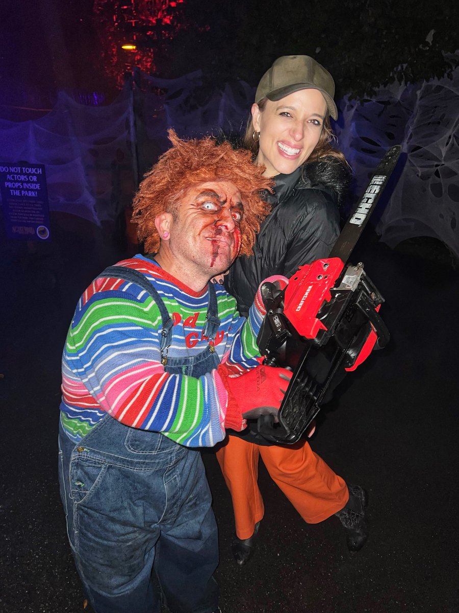kellyihanson's tweet photo. Happy October 🤡🫣🎃 @silverwood4fun #ScaryWood https://t.co/AcxBCh32Lk