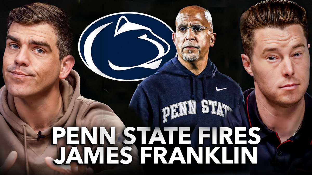 JakeCrain_'s tweet image. 🔥 JAMES FRANKLIN FIRED REACTION!

-Was this smart?
-Who will they hire??

LINK: youtu.be/vuO_0I6Pr2I?si…