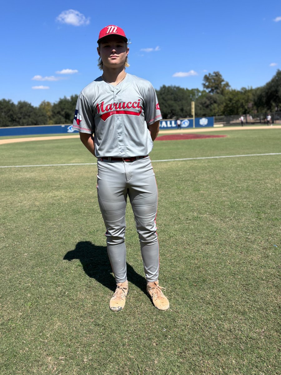 FiveToolTexas's tweet image. F: @RecruitMETx 27/26 North 8, HP 2027 Grimm 4
PoG: Cameron Ford 4 IP, 3H, 0 ER, 5K