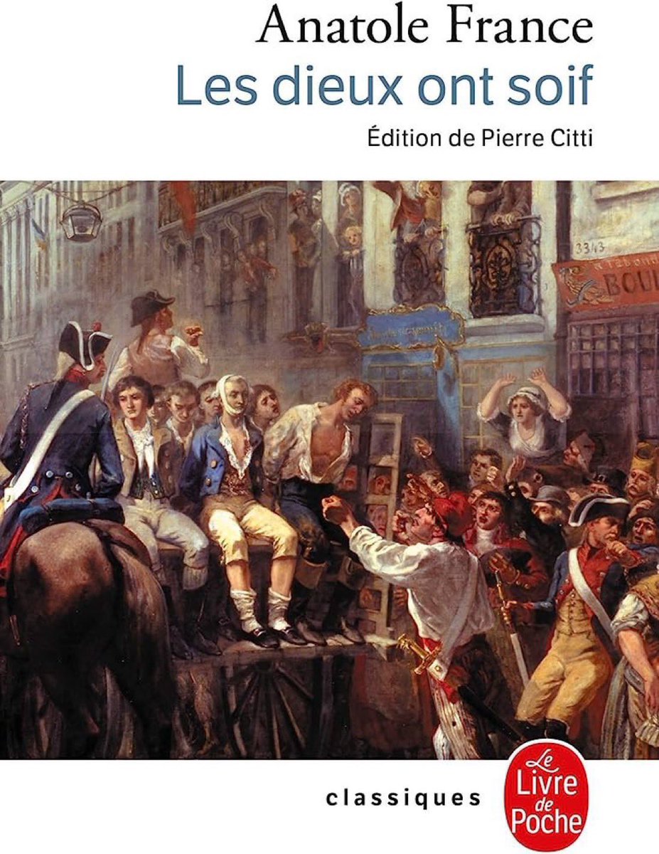 memoart_dadrien's tweet image. Pour terminer cette journée d’hommage à Anatole France, rappelons qu’il a écrit un des plus grands romans sur la Révolution française :

« J'ai l'amour de la raison, je n'en ai pas le fanatisme. La raison nous guide et nous éclaire ; quand vous en aurez fait une divinité, elle…