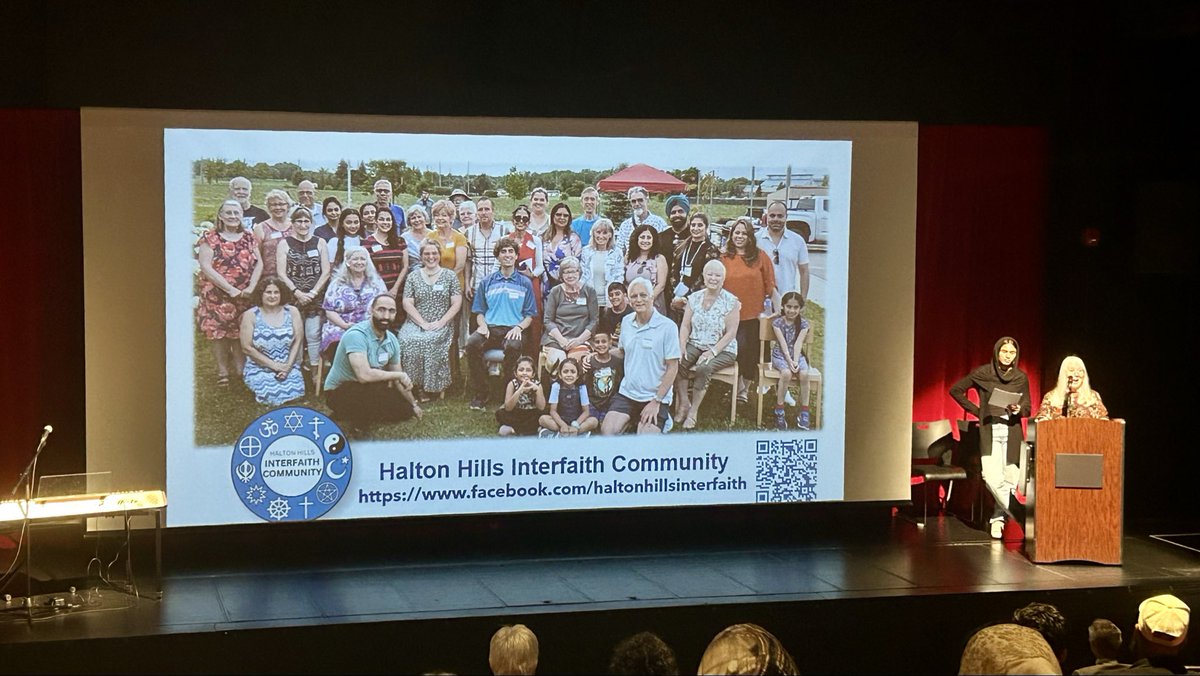 Attending the Halton Hills’ Interfaith Community’s “Decades” Interfaith Dialogue event today. A good reminder that there is more that unites us than divides us.