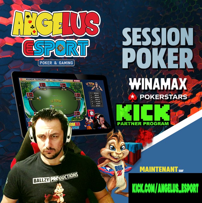AngelusEsport's tweet image. 🇫🇷 La Grosse session #poker du dimanche c&apos;est now sur kick.com/angelus_esport :) 🇫🇷