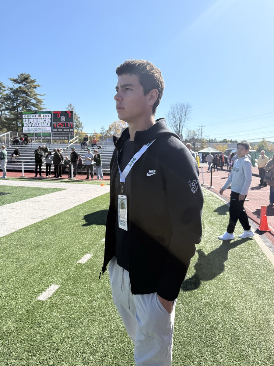 Simon Fassberg 2027 QB (@simonfassberg) on Twitter photo Had a great time <a href="/DartmouthFTBL/">Dartmouth Football</a> this weekend. Thank you <a href="/coachirishodea/">Danny O'Dea</a> <a href="/coach_dobes/">Don Dobes</a> and <a href="/CoachShaneMonty/">Shane Montgomery</a> for an amazing visit.
<a href="/CoachPoeWins/">Napoleon Sykes Jr.</a> <a href="/CoachPat91/">Patrick Loughlin</a> <a href="/LvilleBigRedFB/">Lawrenceville Football</a> Had a great time <a href="/DartmouthFTBL/">Dartmouth Football</a> this weekend. Thank you <a href="/coachirishodea/">Danny O'Dea</a> <a href="/coach_dobes/">Don Dobes</a> and <a href="/CoachShaneMonty/">Shane Montgomery</a> for an amazing visit.
<a href="/CoachPoeWins/">Napoleon Sykes Jr.</a> <a href="/CoachPat91/">Patrick Loughlin</a> <a href="/LvilleBigRedFB/">Lawrenceville Football</a>