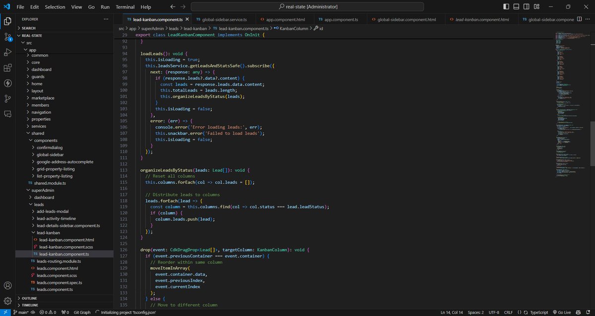 _a_m_i_t_1's tweet image. Day 460 of #500DaysOfCode 

Building an interactive Kanban board with smooth drag-and-drop functionality for the Leads module.