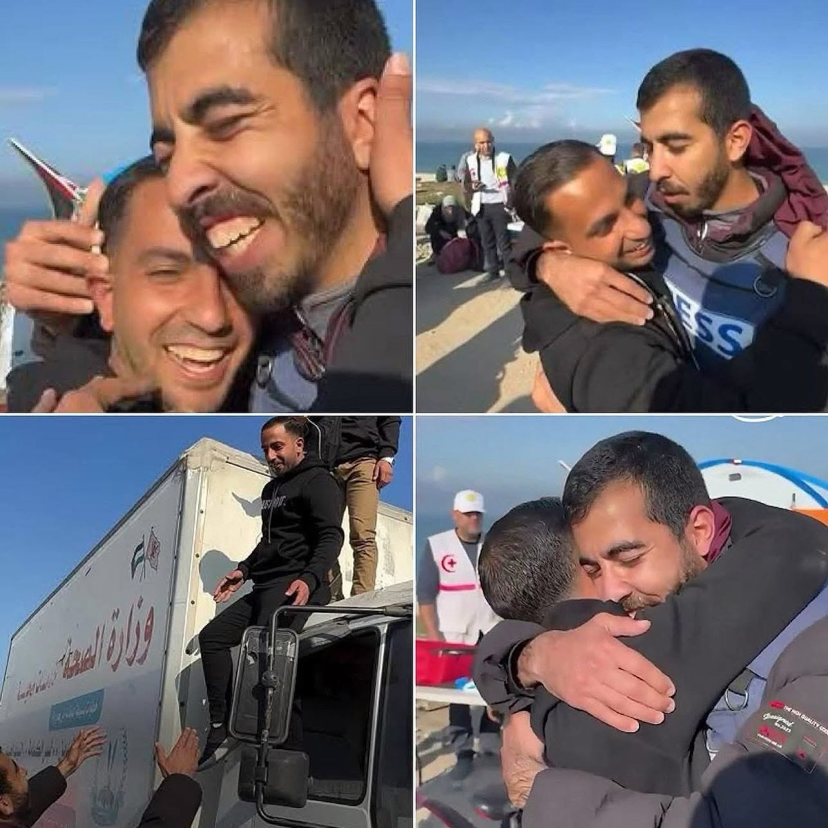 ovij_'s tweet image. #صالح_الجعفراوي سيكون لقاء هكذا في الجنة بإذن الله❤️‍🩹😔.