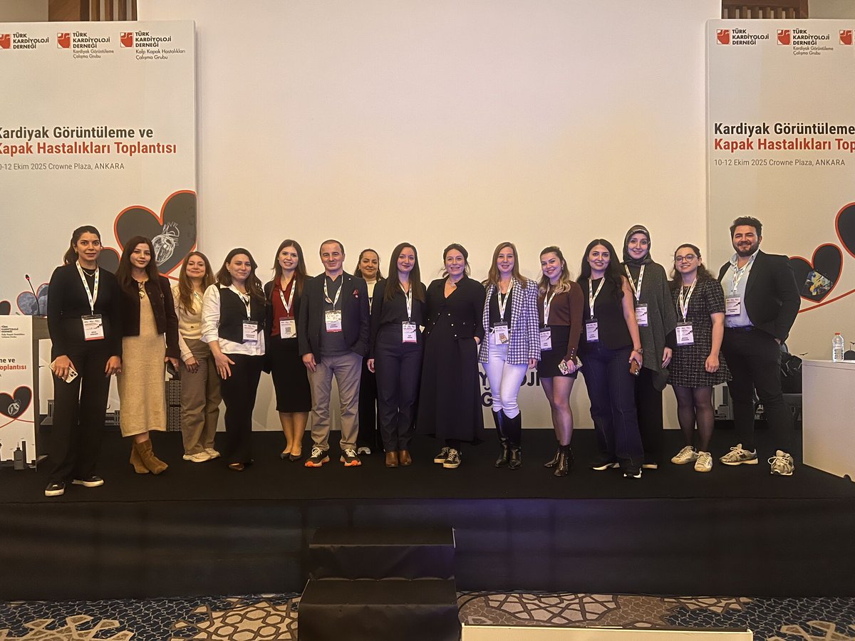 iel_elif's tweet photo. It was a privilege to be part of the Cardiac Imaging &amp; Valve Diseases Meeting in Ankara (10–12 Oct 2025).

Grateful to @GamzeBaburGuler for the kind invitation &amp; excellent organization, @TKDResmi  for hosting, and to my co-presenter @drozgeozden . https://t.co/LQuB0WIbBk