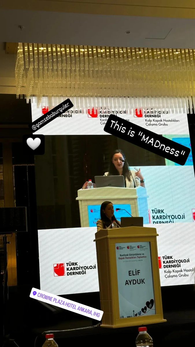 iel_elif's tweet photo. It was a privilege to be part of the Cardiac Imaging &amp; Valve Diseases Meeting in Ankara (10–12 Oct 2025).

Grateful to @GamzeBaburGuler for the kind invitation &amp; excellent organization, @TKDResmi  for hosting, and to my co-presenter @drozgeozden . https://t.co/LQuB0WIbBk