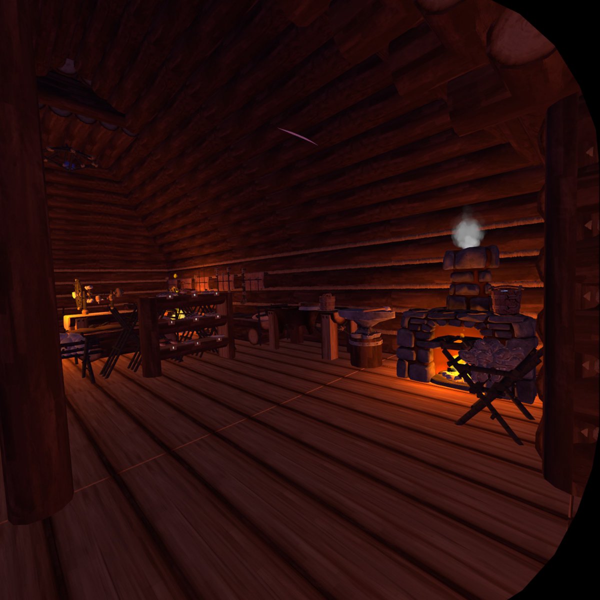 #vr #frostsurvivalvr 今夜の収穫は鉄鉱石！
やっぱりクラフトゲーと言えば鉄鉱石！
色々作れるもの増えて忙しい！