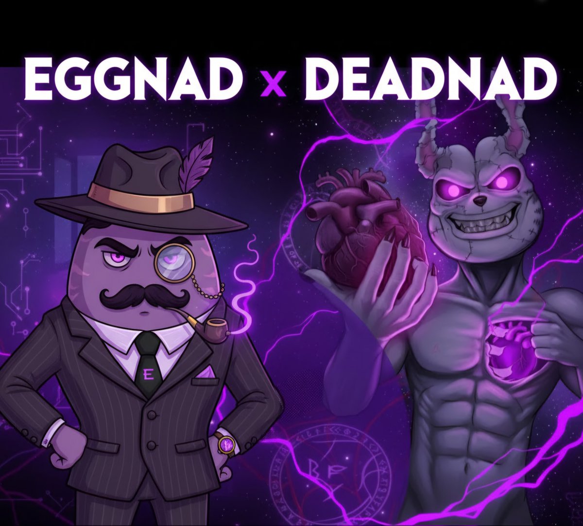 Eggnad_xyz's tweet image. Get ready, Eggnads. We teamed up with @Deadnads for a massive WL blast
They are generously giving our community 5 GTD & 5 FCFS
Your chance to secure a spot is NOW
HOW TO WIN:
1️⃣ Follow @Eggnad_xyz and @Deadnads
2️⃣ Like, Retweet & Tag 3 Friends
3️⃣ Comment your dc username below