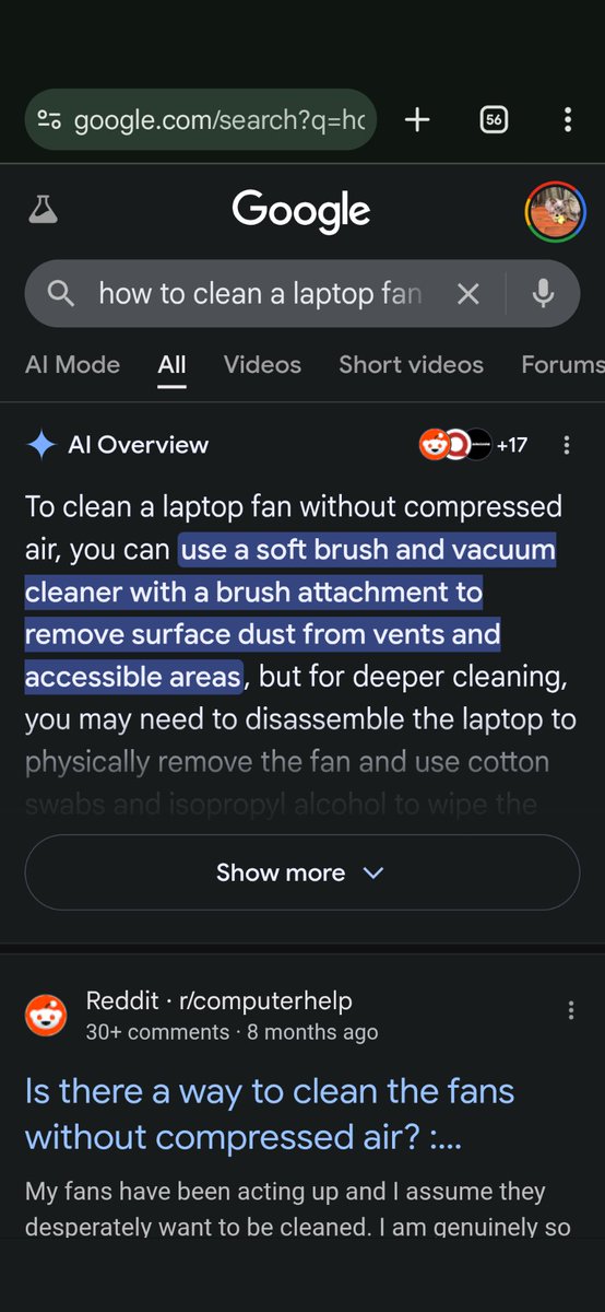 which_liam's tweet image. My YouTube videos monthly hits are down 8O% because #Google just decided to "summarize" the results capturing all the ad revenue. Tell me how this is not how this is not a #monopoly? Wrong answers only 🤘 

@Google  @YouTubeCreators @BoredElonMusk @EU_Competition @Meta