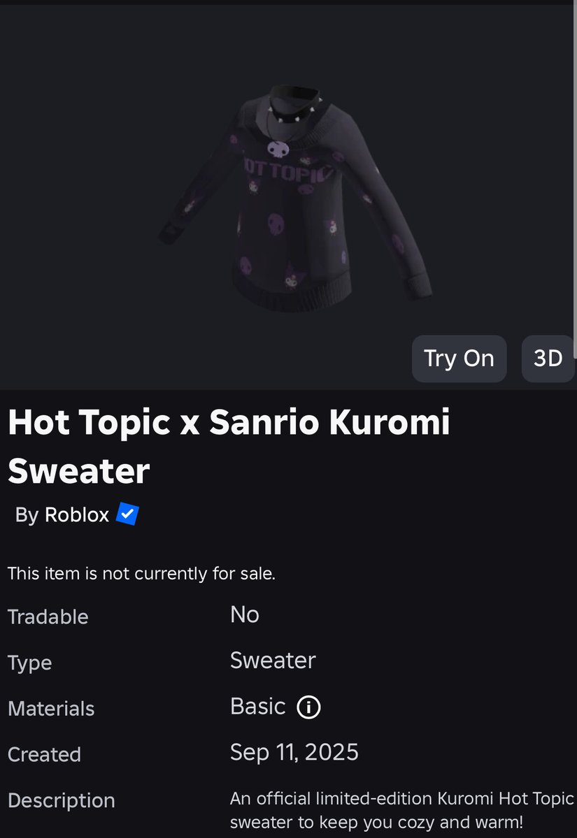 PurpleCorporat's tweet image. 🎉 EXCLUSIVE HELLO KITTY KUROMI CODE GIVEAWAY 🎉
‼️Requirements‼️
➕Follow @PurpleCorporat ➕
❤️Like & Retweet🔄
👀Comment “Ground Zero”!👀
Ends in 3 days!
#Roblox #Robloxgw #Robloxgiveaways #robloxtoy #robux #robuxgw #robloxdev #robloxart #robloxlimited #robloxugc…
