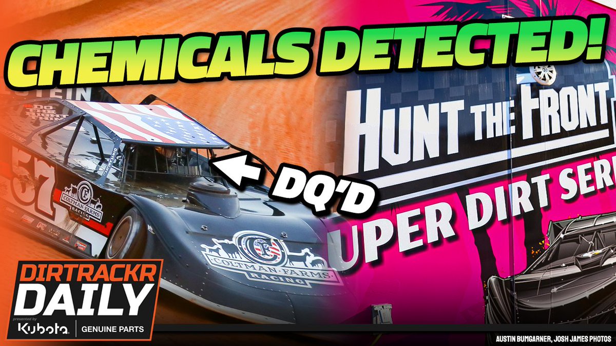 Today on the show we use AI to understand better the chemicals needed to dope tires, we talk tightening championship battles, a weird driver-owner situation and social media, and more.

Tune in!

📺 youtu.be/3bwCmznBI2g
🎧 podcasts.apple.com/us/podcast/dai…
📰 dirtrackr.com/daily/1448
