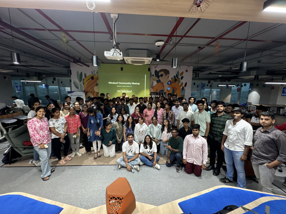 0xctrls's tweet image. Just won Apple AirPods at the @windsurf AI-based IDE workshop in #Hyderabad! First time diving into #Vibecoding, building a Logistics #AI & #Web3-powered transformation in real-time to tackle missing package consignment using IPFS. What a vibe! #WindsurfAI
@mattbergland
