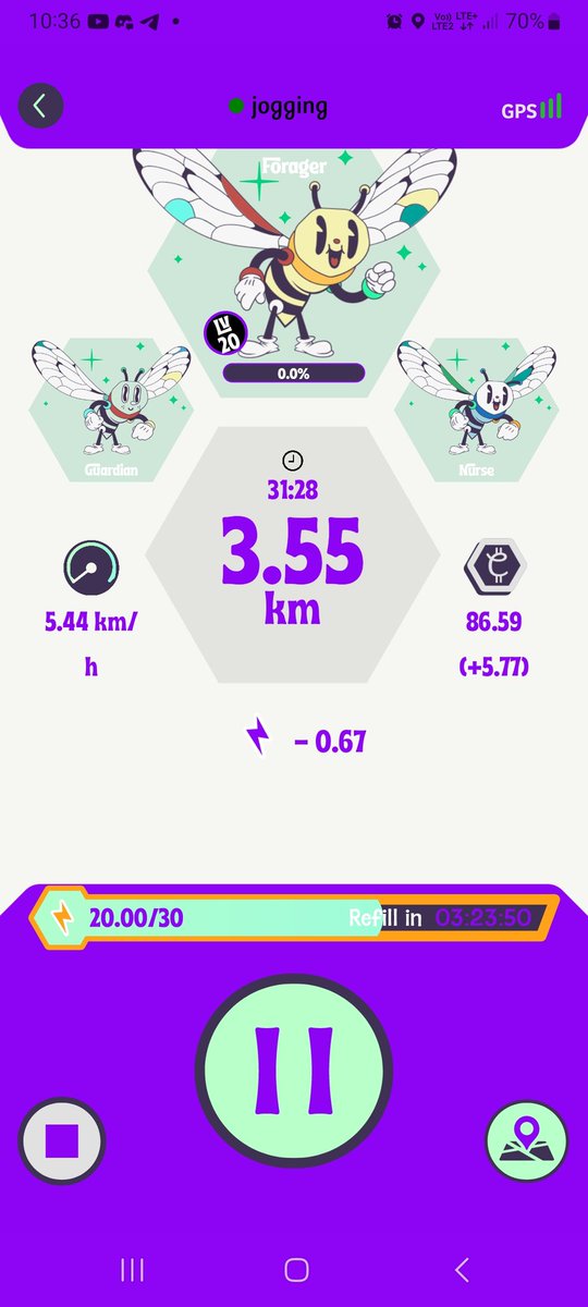 Tout s'accélère avec <a href="/The_Life_Bomb/">🐝 THE LIFE BOMB 🇫🇷</a> et ça butine quotidiennement et les 2300 km approche à grand pas 👍 347 $CAT 35$ c'est propre... Bravo la team 👏