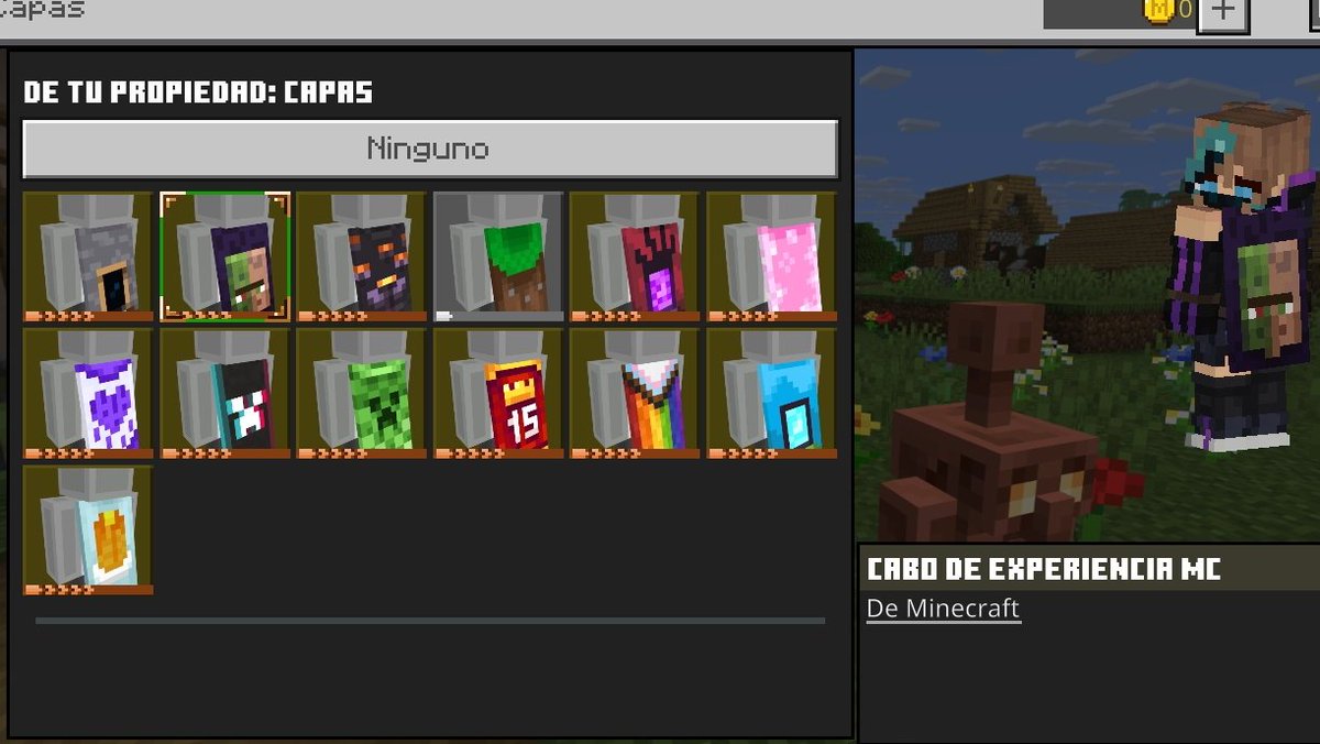 13... capas! #Minecraft