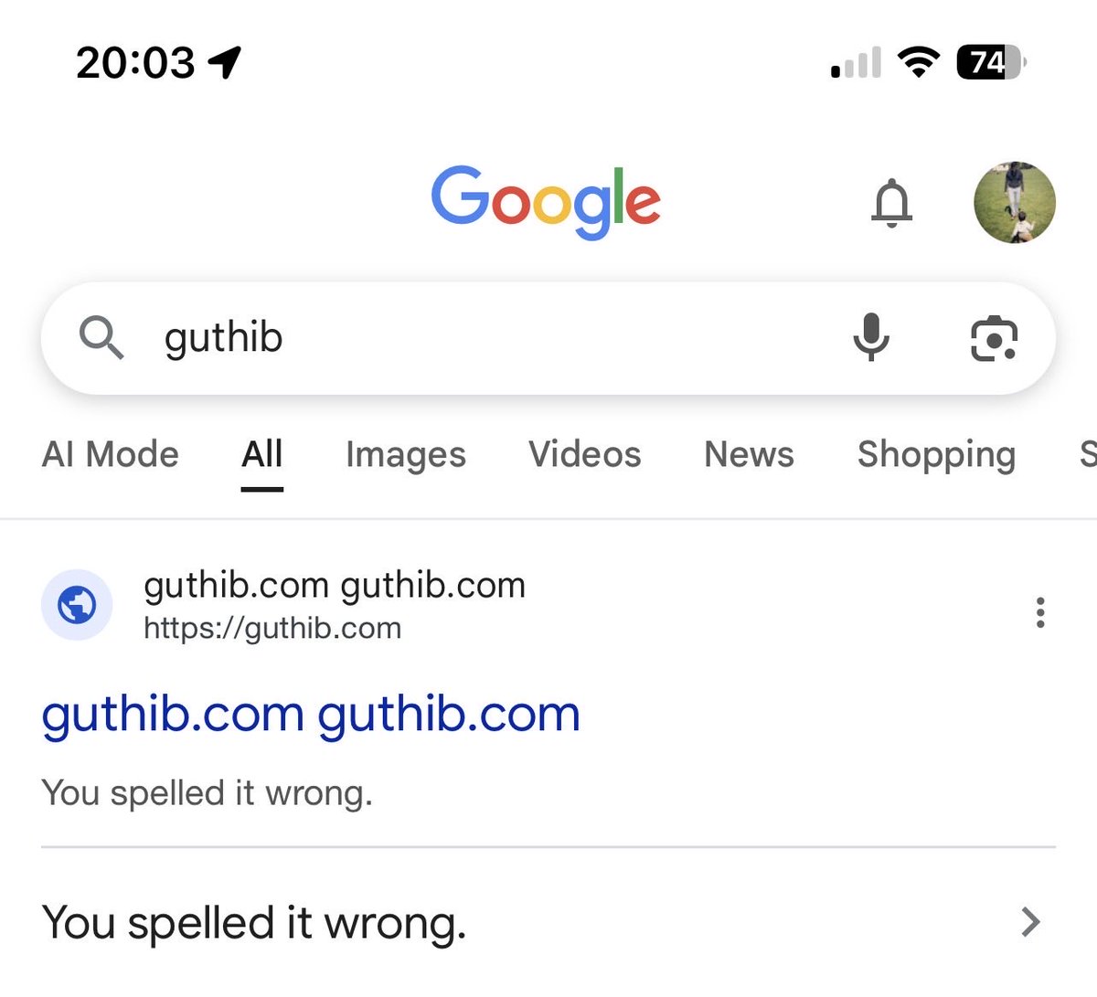infosec_fox's tweet image. Someone bought a domain just to do this 😭