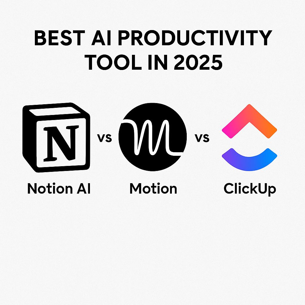 Saas_Tour's tweet image. We compared Notion AI, Motion, and ClickUp — from smart writing and scheduling to full-scale project management.

See which platform truly helps you work smarter at saastour.com/notion-ai-vs-m… 

#AIProductivity #NotionAI #MotionAI #ClickUp #SaaSTour #WorkflowAutomation #AITools