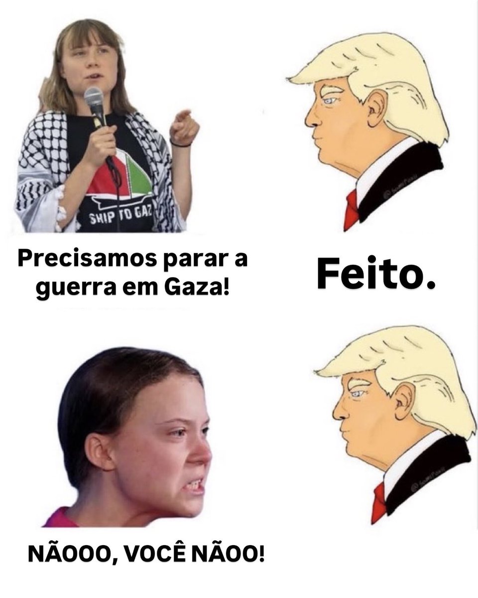 E adivinha quem idiota acha que merece o Nobel da paz? 😂🤣