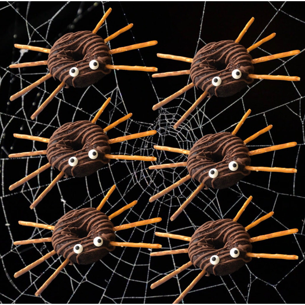 alwaystimefora's tweet image. Spiders 🕷️ Choose your base flavour from my brownut and blondnut menu and then DM me to order. #halloween #halloweenmenu #halloweentreats #treats #brownies #brownuts #homebaking #localdelivery #postal #tastytreats #sweettreats