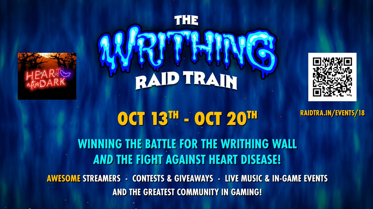 The Raid Train is Coming! Watch the ESO Category on Twitch!
My Raid Train day is Tuesday, October 13. I'll be live 4:30am Pacific, the Train will stop in at 7:30am Pacific, and we'll pass the train along at 12:00pm Pacific.
#ESO #ESOFam #ESOnline