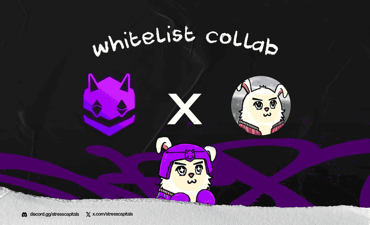 STRESS CAPITAL X <a href="/MegaRebelNFT/">Mega Rebel ∑:</a> 🤝

10 GTD WLs giveaway!

To enter : 
1. Follow <a href="/MegaRebelNFT/">Mega Rebel ∑:</a> &amp; <a href="/StressCapitals/">Stress Capital</a> 
2. Like &amp; Retweet this post 
3. Drop your EVM address!

⏰ 48 hours! Good luck!