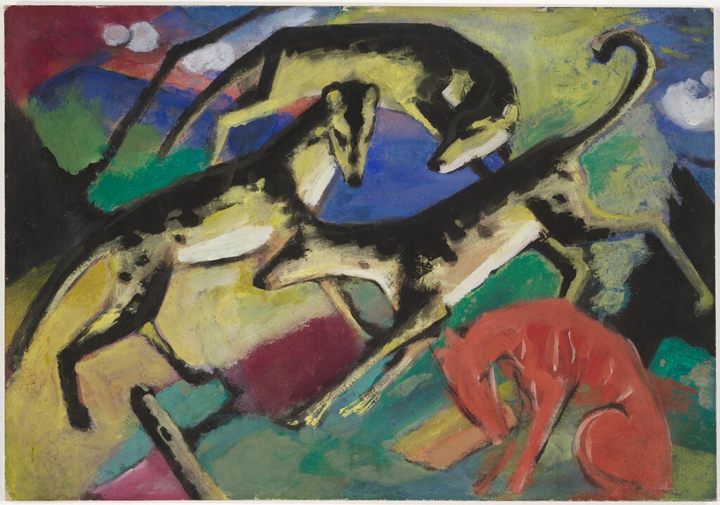 Playing Dogs #artbots #marc