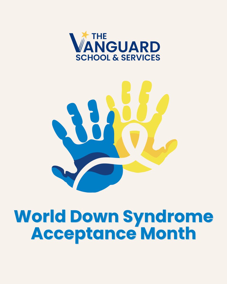 Join us in celebrating World Down Syndrome Acceptance Month! Let's foster a culture of inclusion and acceptance for all. 💙
 
#WorldDownSyndromeAcceptanceMonth