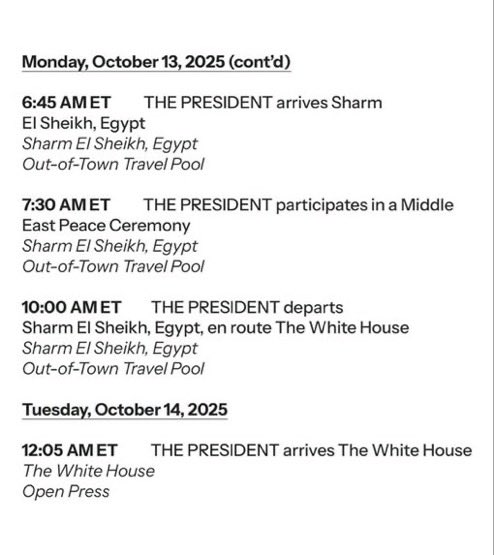 BarronTNews_'s tweet image. If anyone’s out here saying President Trump isn’t working hard enough, just wait till you see his schedule.

Most people in their 40s couldn’t keep up with that kind of pace.

That’s what real leadership looks like. Relentless. Tireless. 
All in for America.