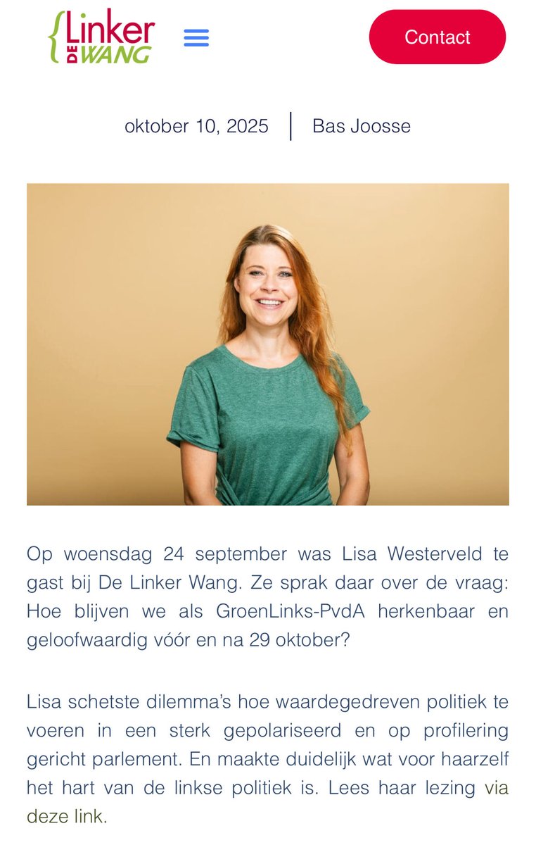 Lisa Westerveld 🟥 tweet media