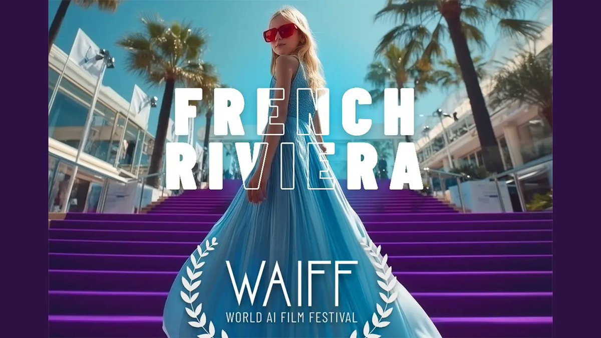 DavidSimplot's tweet image. Le World AI Film Festival #WAIFF revient les 21-22 avril 2026 au @CannesPalais, présidé par la légendaire @gonglii, icône du cinéma chinois et figure du @Festival_Cannes. Une édition placée sous le signe de l'international, de la diversité et de la créativité à l'ère de l'#IA…