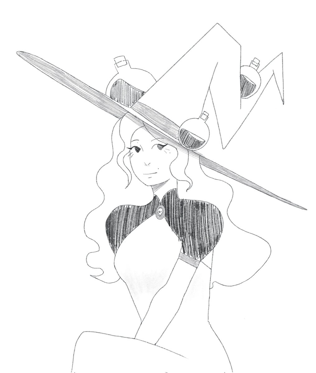 Mermaicheu's tweet photo. 🔮 the more the merrier🔮
•
•
•
#witch #potions #posion #dark #inktoberday12 #witchtober #inktober2025 #magical #sketch #magical #witchy #whimsical #drawing #illustration #digitalart https://t.co/iujB9BHokR