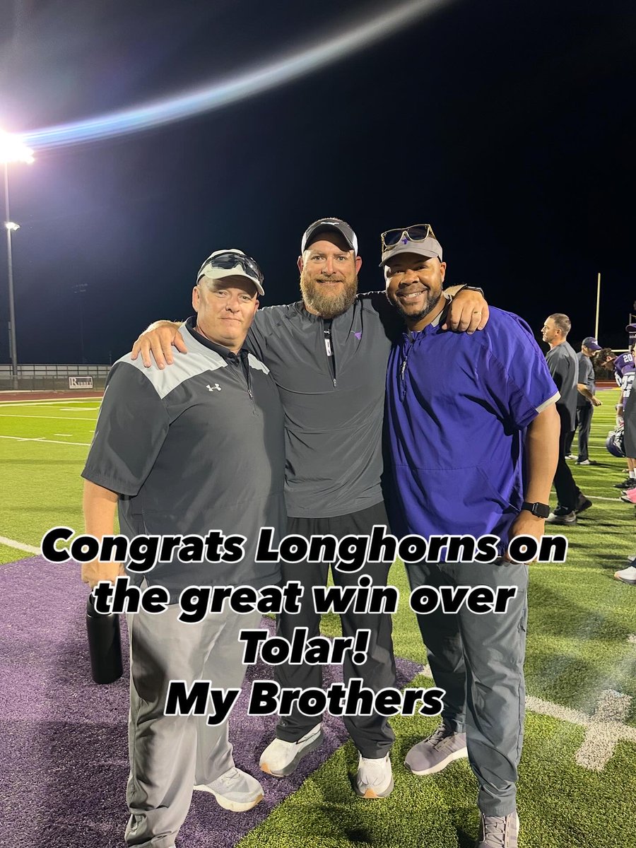 DracoMiller's tweet photo. Great weekend of football and celebrations. Congrats BWD Lions, Early Longhorns and HPU Jackets. Also congrats Marshall on the honor. #GoLions #HookEmHorns #StingEmJackets https://t.co/axKqm3Dwd3