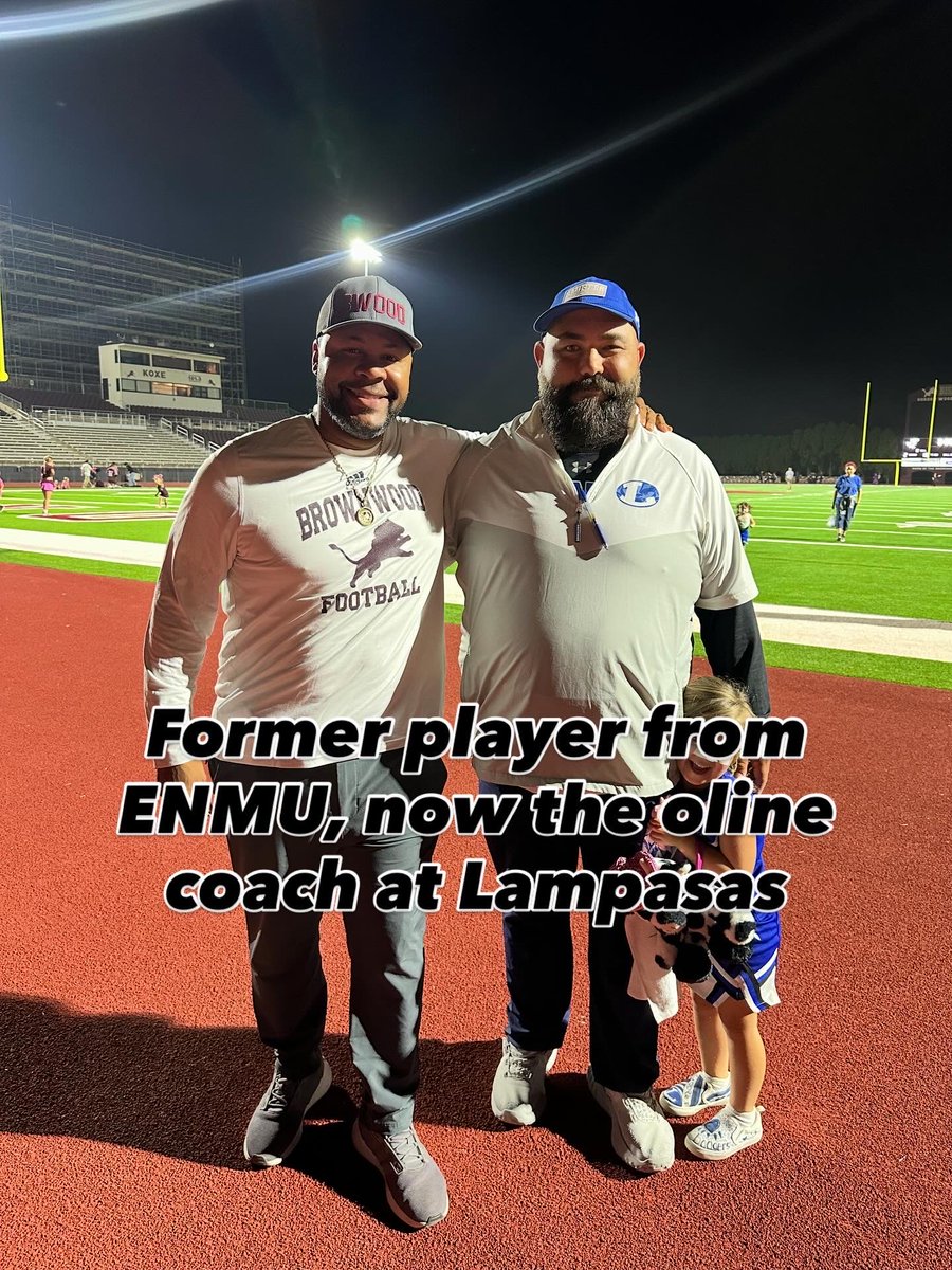 DracoMiller's tweet photo. Great weekend of football and celebrations. Congrats BWD Lions, Early Longhorns and HPU Jackets. Also congrats Marshall on the honor. #GoLions #HookEmHorns #StingEmJackets https://t.co/axKqm3Dwd3