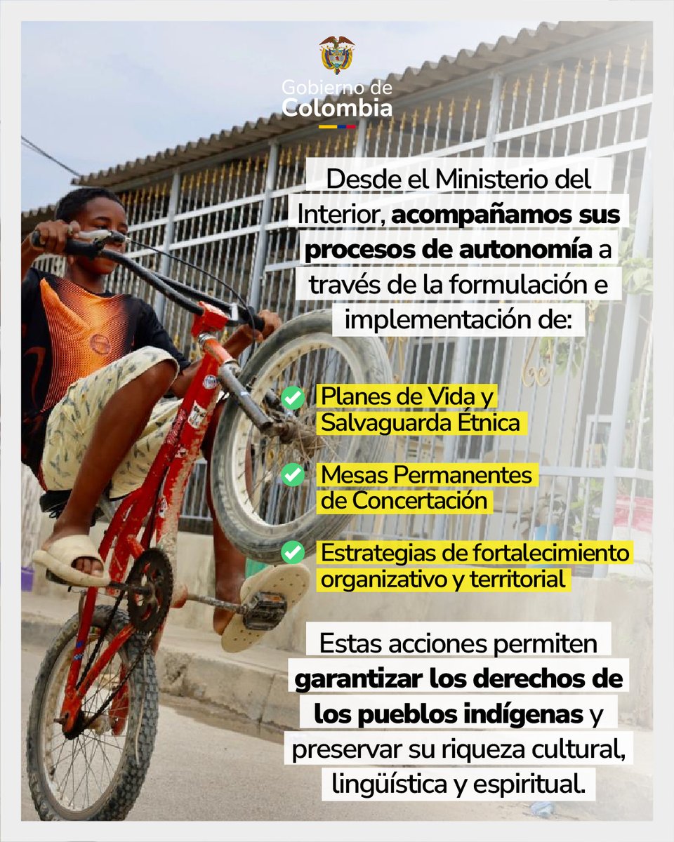 🌎 El 12 de octubre celebramos la diversidad que nos une como Nación.

Hoy conmemoramos el Día de la Diversidad Étnica y Cultural de la Nación Colombiana, una fecha para reconocer la fuerza, la sabiduría y la resistencia de nuestros pueblos indígenas, verdaderos guardianes de la