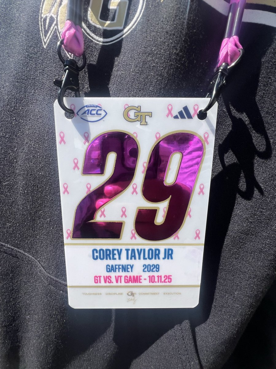 Had a great visit <a href="/GeorgiaTechFB/">Georgia Tech Football</a> yesterday, had some great talks with the coaches and taking everything in 

<a href="/CoachAlexMathis/">Coach Alex Mathis</a> <a href="/ChrisWeinke16/">Chris Weinke</a> <a href="/corypeoples/">Coach Peoples</a> <a href="/CodyCollinsGT/">Cody Collins</a> <a href="/GaffneyFootball/">Gaffney Football</a> <a href="/fishN_Kev/">Kevin Phillips</a> <a href="/IndianNupe/">Coach LJ</a> <a href="/Coach_VanHorn/">Brad Van Horn</a> <a href="/7JayMac/">Coach Mac💪🏾</a> <a href="/RjGeorge23/">Rj George</a> <a href="/AYBELITE7v7/">AYB7v7</a>