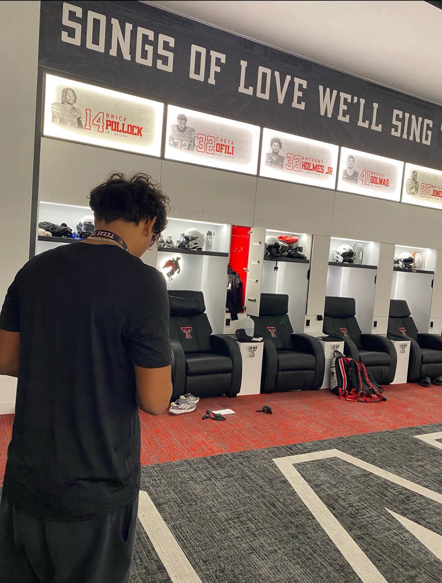 Gavin Palacio (@beastmode11253) on Twitter photo Thank you <a href="/TexasTechFB/">Texas Tech Football</a> for a great game day experience! <a href="/RedRaider_FB/">RedRaiderFB Recruiting</a> <a href="/jkbtjc_53/">James Blanchard 🌵</a> <a href="/JoeyMcGuireTTU/">Joey McGuire 🌵</a> 
<a href="/CoachOrtiz1/">CoachOrtiz</a> <a href="/CHS_MustangFB/">CreekviewFB</a> Thank you <a href="/TexasTechFB/">Texas Tech Football</a> for a great game day experience! <a href="/RedRaider_FB/">RedRaiderFB Recruiting</a> <a href="/jkbtjc_53/">James Blanchard 🌵</a> <a href="/JoeyMcGuireTTU/">Joey McGuire 🌵</a> 
<a href="/CoachOrtiz1/">CoachOrtiz</a> <a href="/CHS_MustangFB/">CreekviewFB</a>
