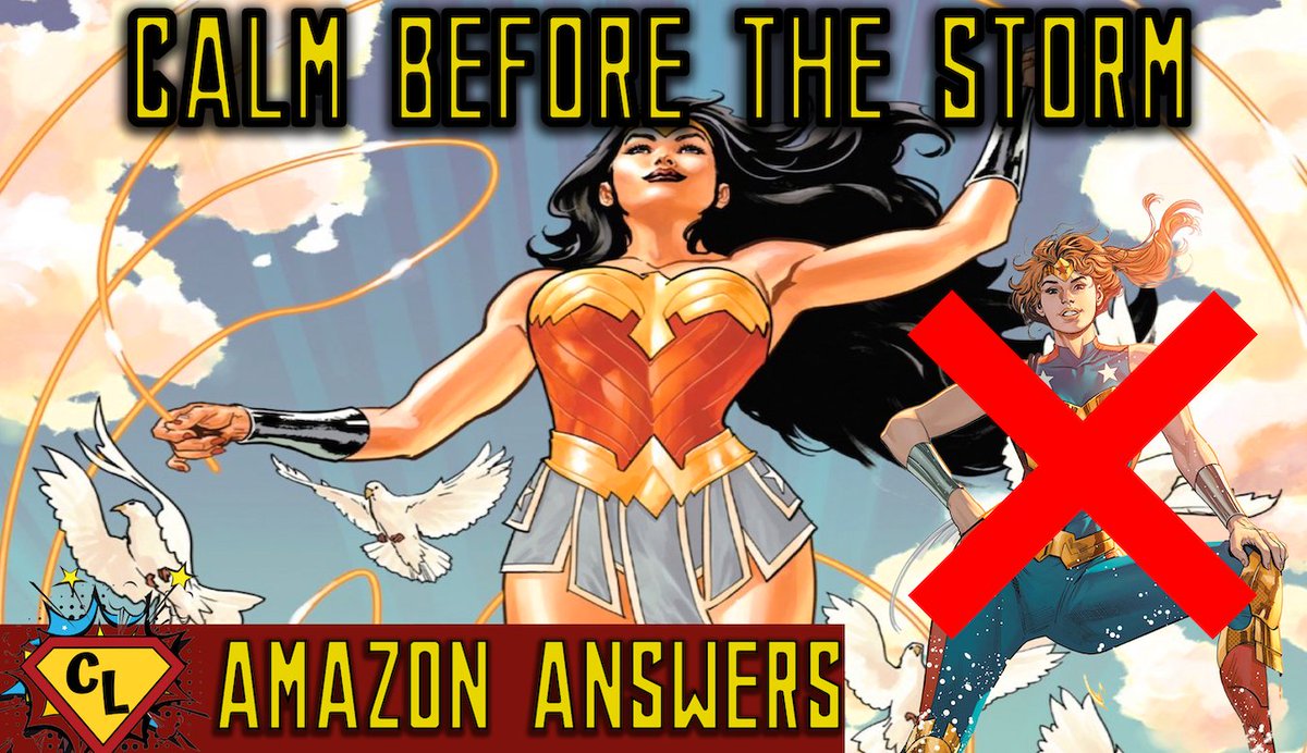This week on Amazon Answers, join me live at 330 PM ET as I discuss Wonder Woman 800, aka the issue that proceeded Tom Kin's trash run and the last good Wonder Woman comic issue! 

See you at 330 Pm ET: youtube.com/watch?v=Oqn5rV…

#WonderWoman #TomKing