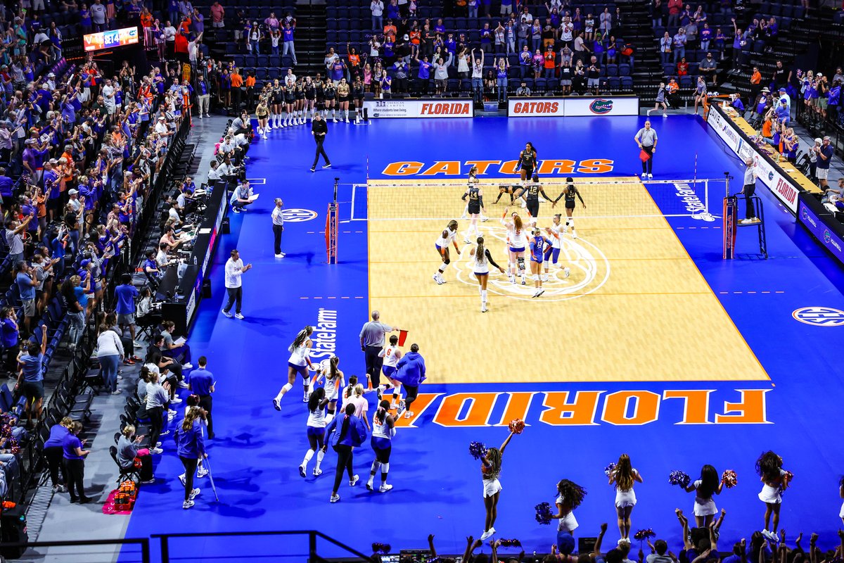 GatorsVB's tweet image. DUBS.
