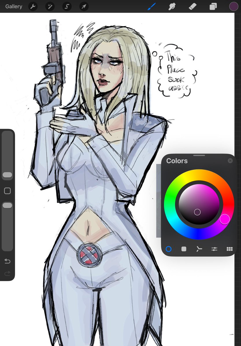 Mooshkou's tweet image. Been thinking about Fortnite version of Emma lately
#Fortnite #xmen