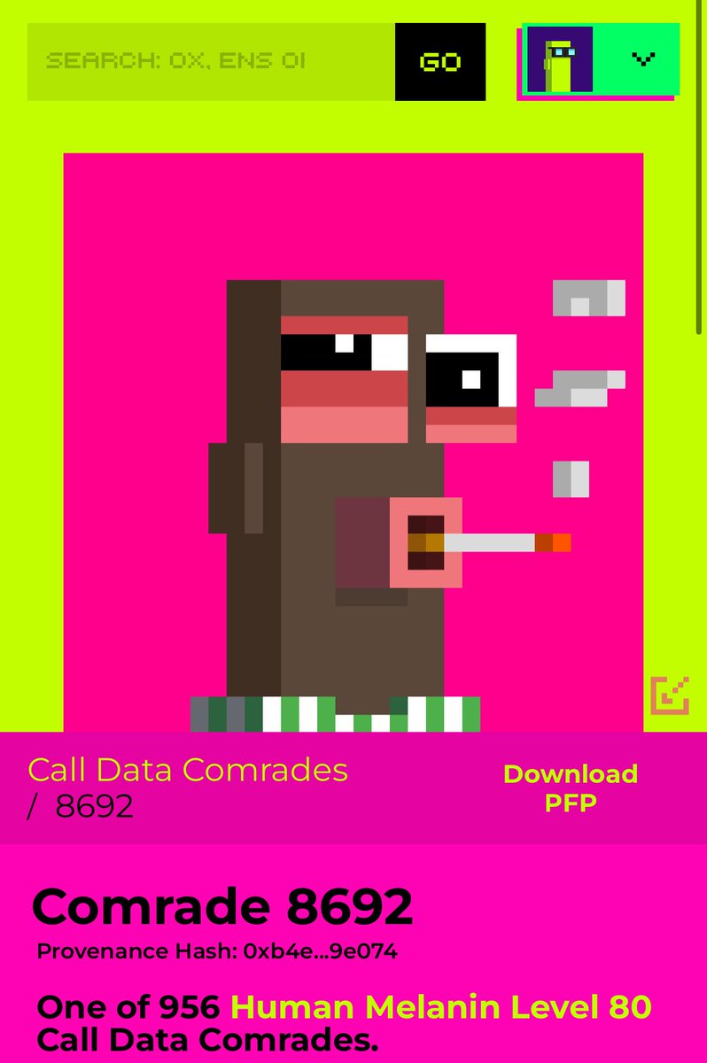 Gm web3

Just got this <a href="/nomorelabs/">NoMoreLabs</a> comrade from the <a href="/only_p1337/">profit420</a> giveaway
Thanks broski, am thrilled!